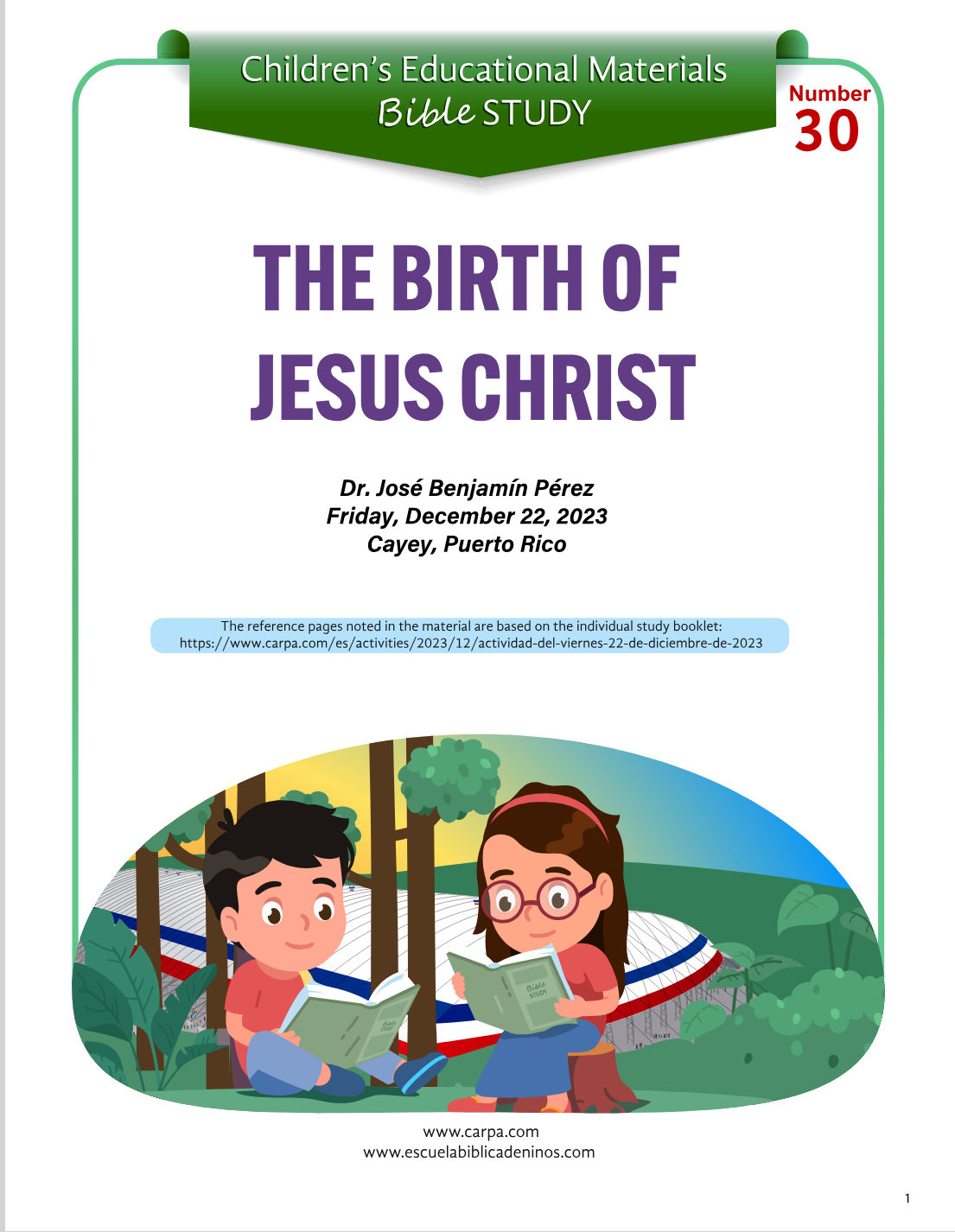 The Birth of Jesus Christ