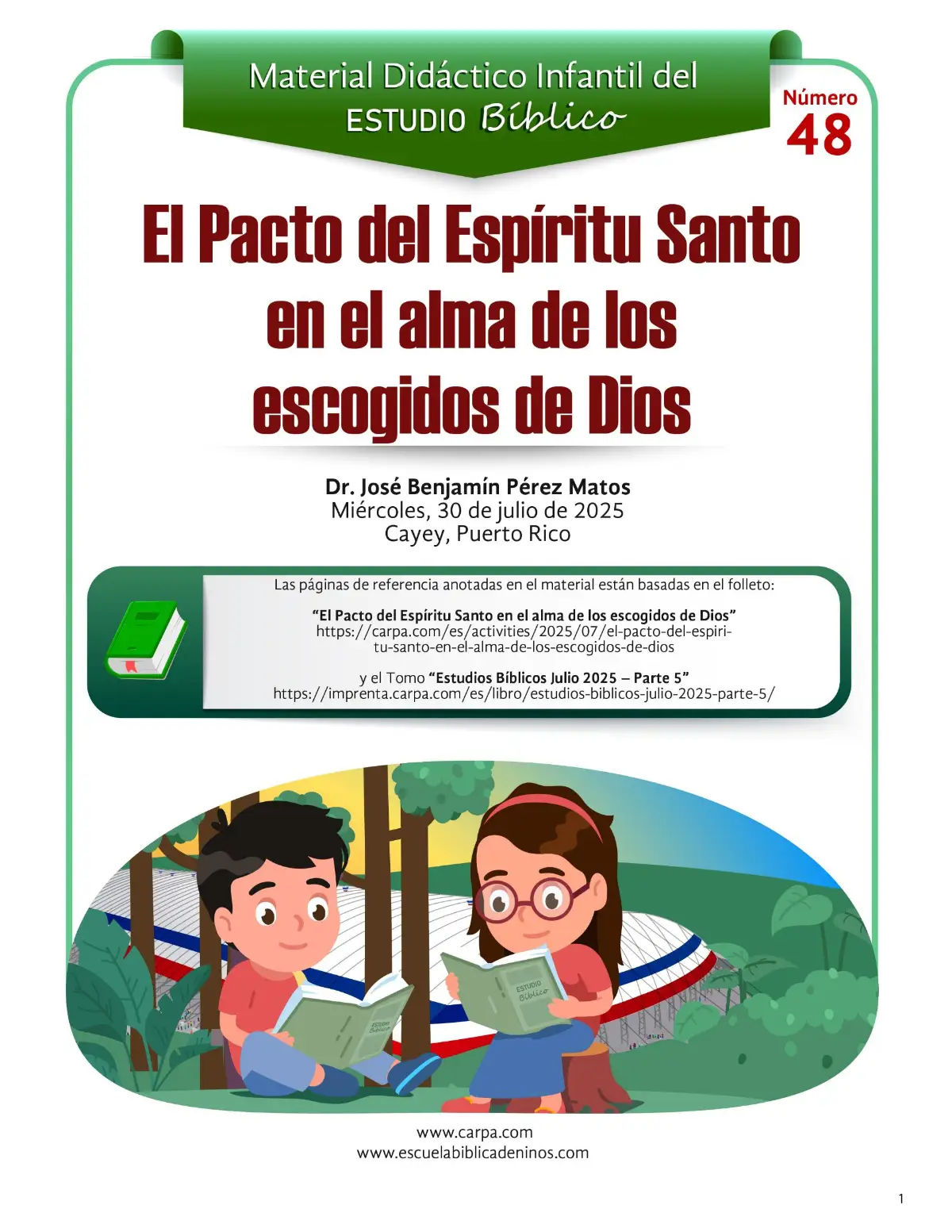 El Pacto del Espíritu Santo en el alma de los escogidos de Dios