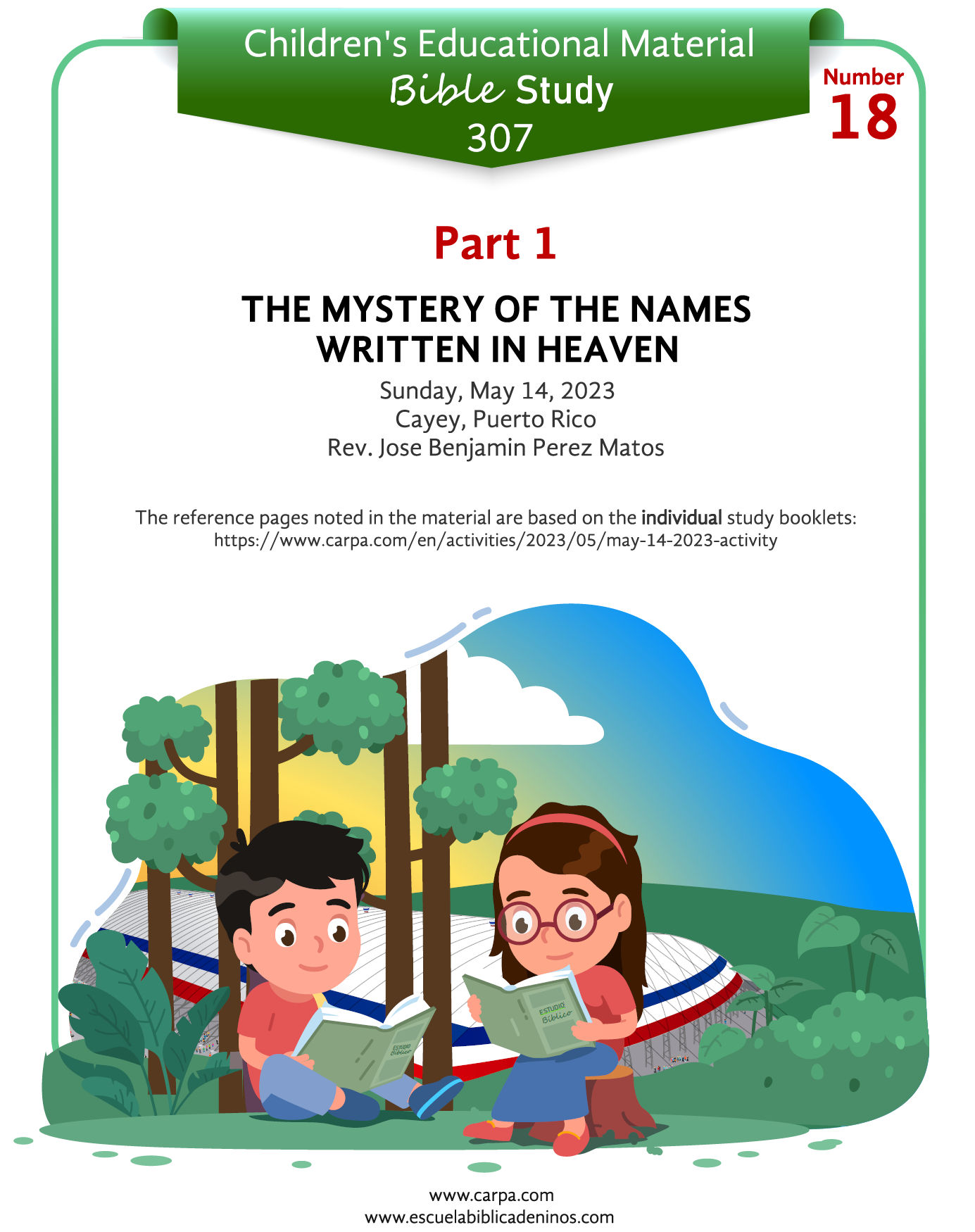 The Mystery of the Names Written in Heaven - Part 1