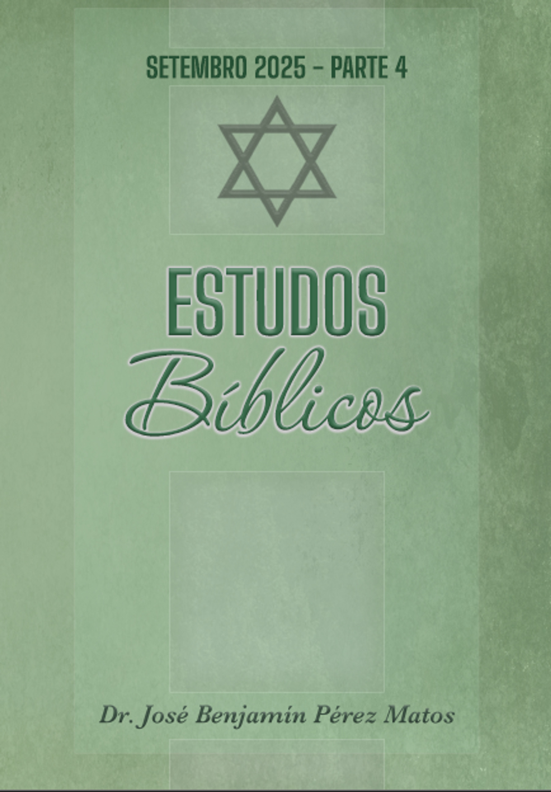 Estudos Bíblicos Setembro 2025 – Parte 4 1