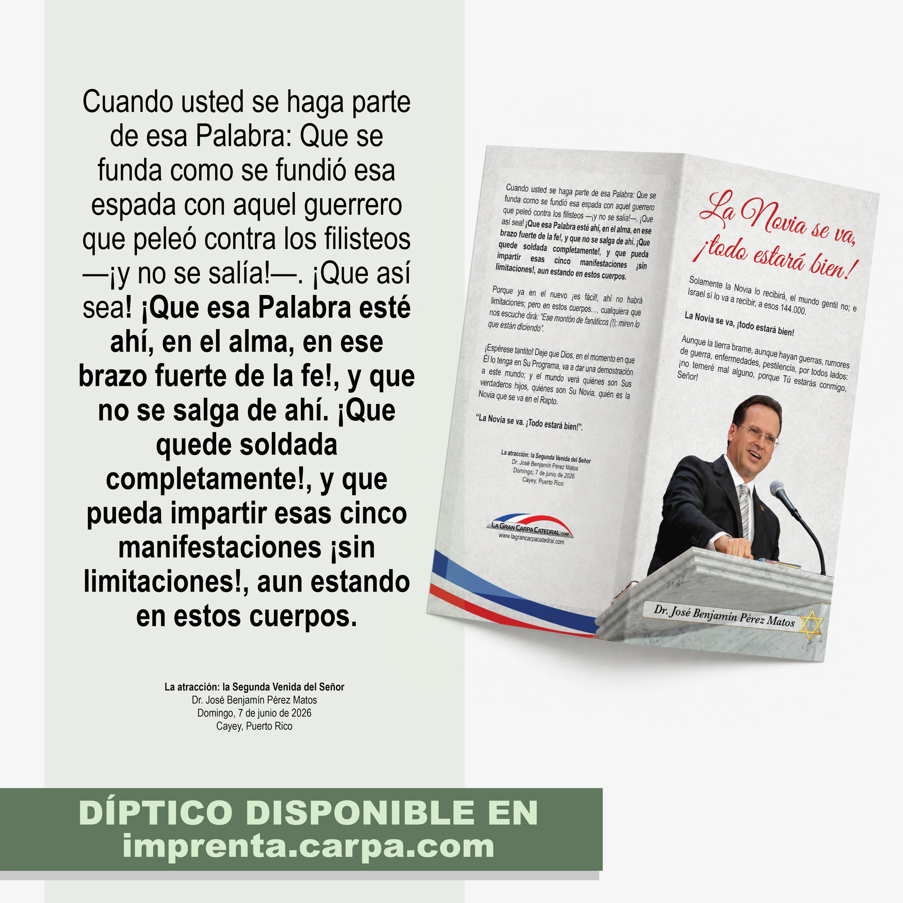 Díptico: La Novia se va, ¡todo estará bien! 1