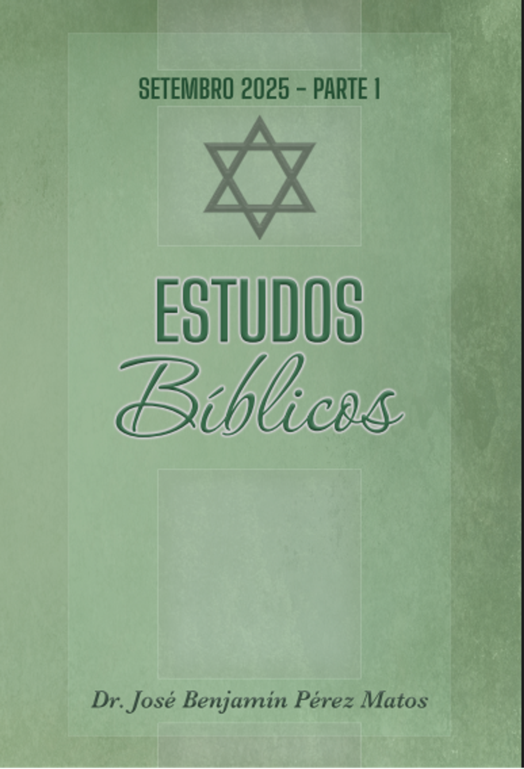 Estudos Bíblicos Setembro 2025 – Parte 1 1