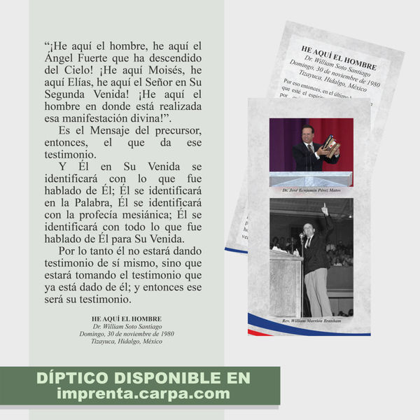 Poster | Díptico – He aquí el hombre