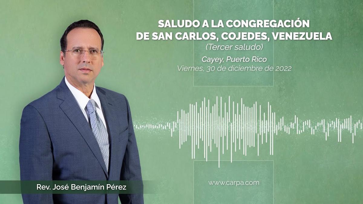Saudação à Congregação de San Carlos, Cojedes, Venezuela