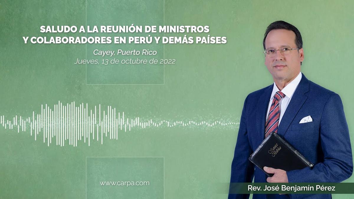 Greeting to the ministers and collaborators meeting in Peru and other countries