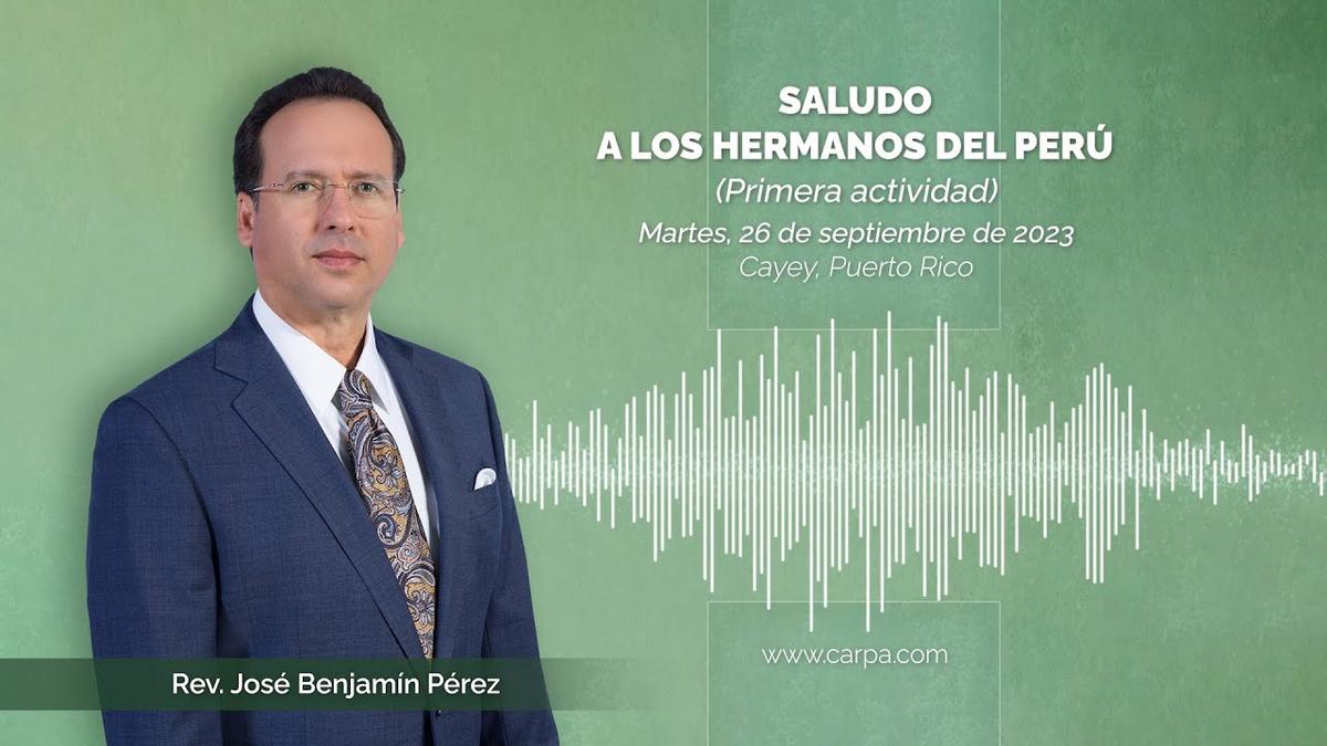 Saudação aos irmãos do Peru