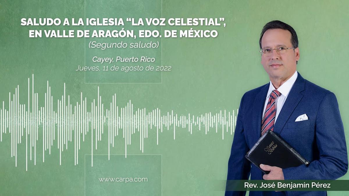 Saudação à igreja "A Voz Celestial", no Valle de Aragón, Estado de México