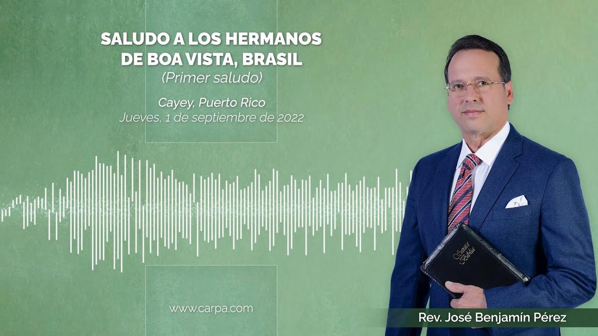 Saudação aos irmãos de Boa Vista, Brasil