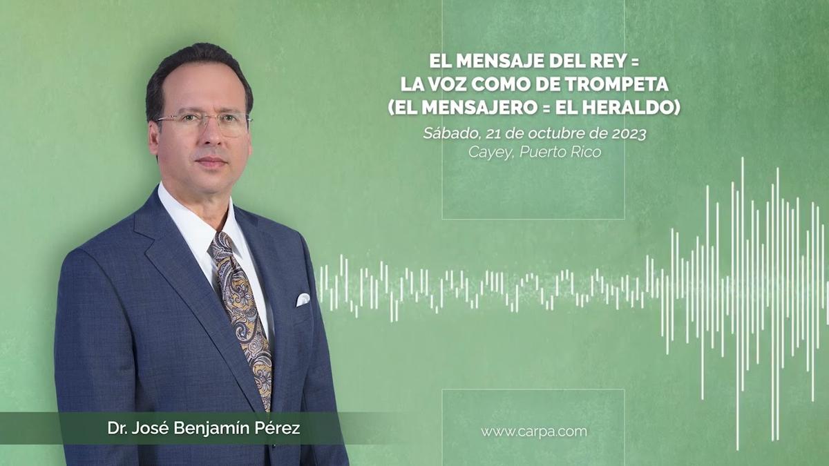 The King’s Message = The Voice as of a Trumpet (The Messenger = The Herald)