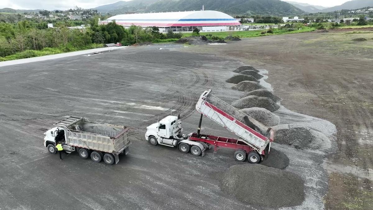 Instalação dos Tanques de Água e Palavras de Saudação
