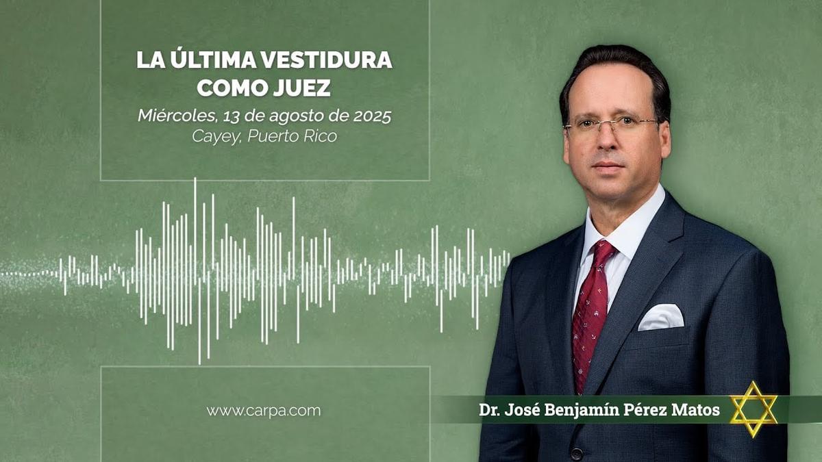 A Última Vestimenta como Juiz