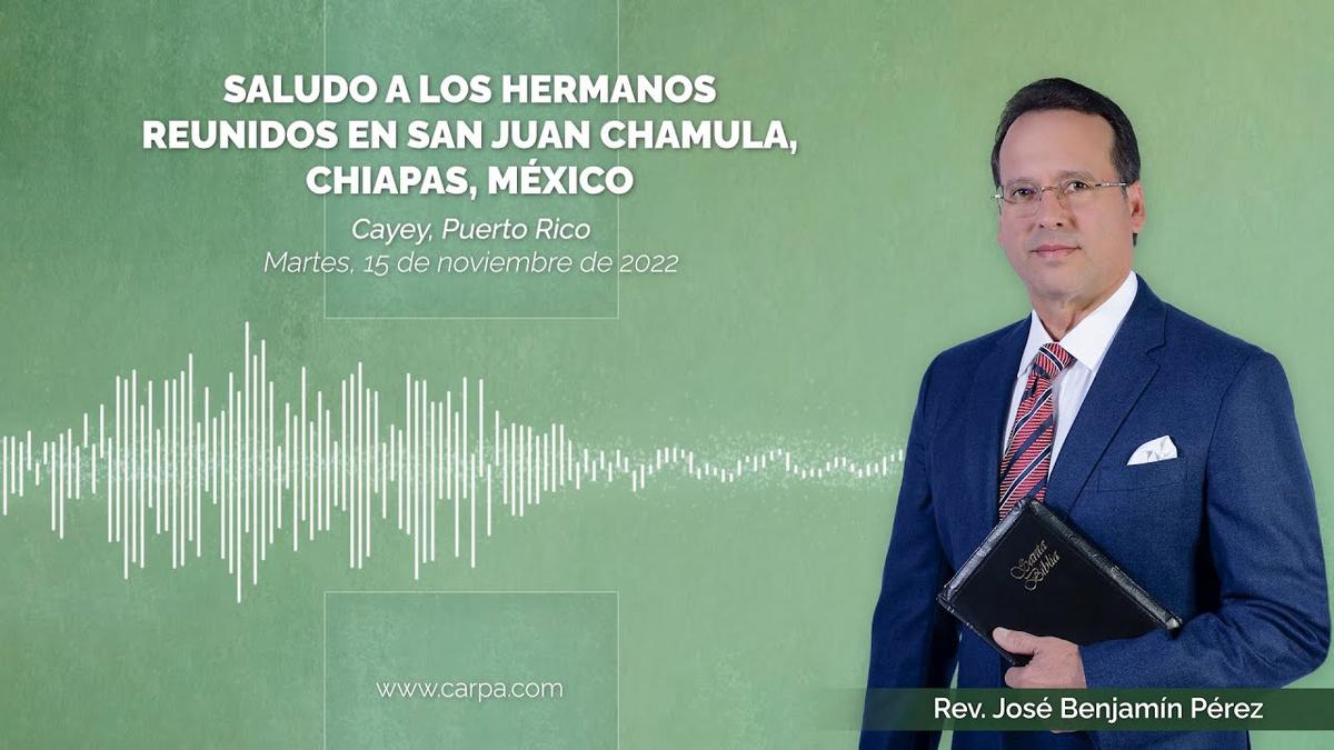 Saudação aos irmãos reunidos em San Juan Chamula, Chiapas, México