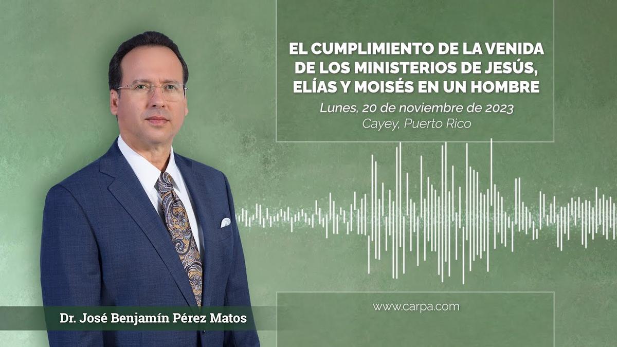 The fulfillment of the coming of the ministries of Jesus, Elijah and Moses in one man