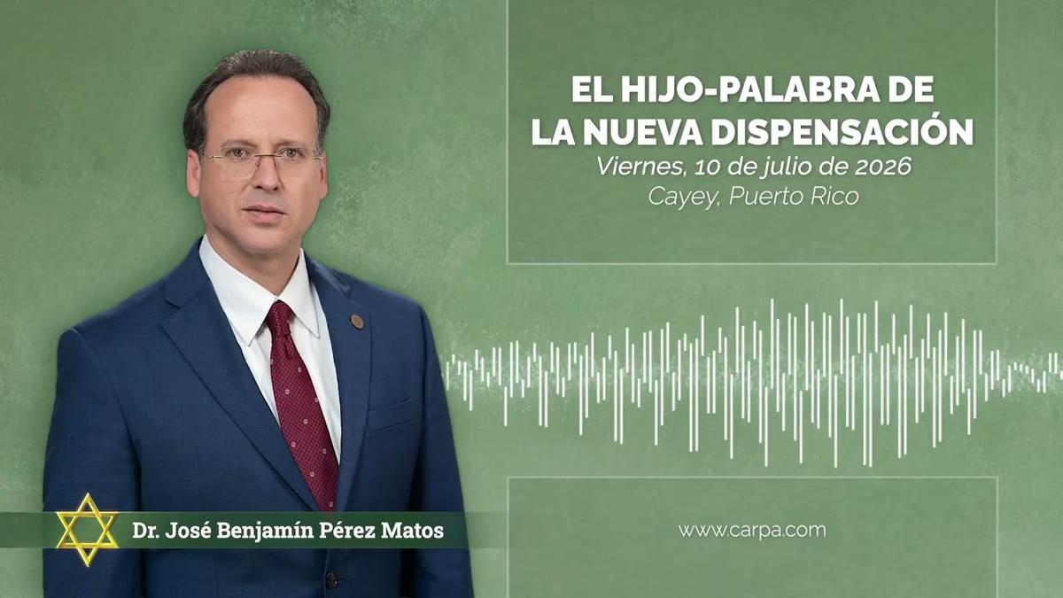O filho-Palavra da nova dispensação dispensación